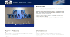 Desktop Screenshot of industriastitanio.com